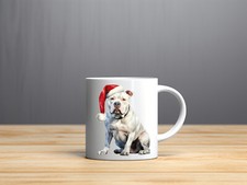 AMERICAN BULLDOG CHRISTMAS DESIGN  11 oz coffee mug