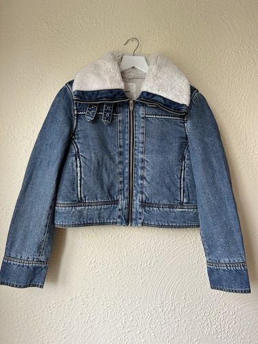 New mango faux shearling - new,