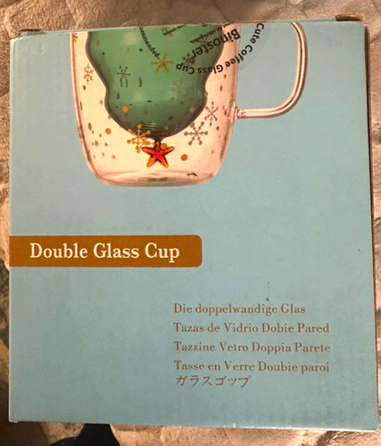 Double walled clear - double, glass
