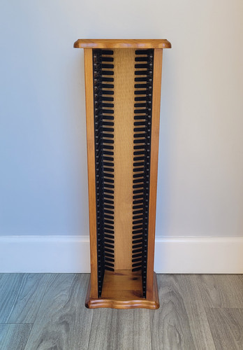 Wooden storage tower rack - storage,