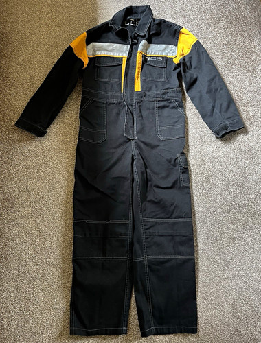 Jcb work coverall zip front - coverall,