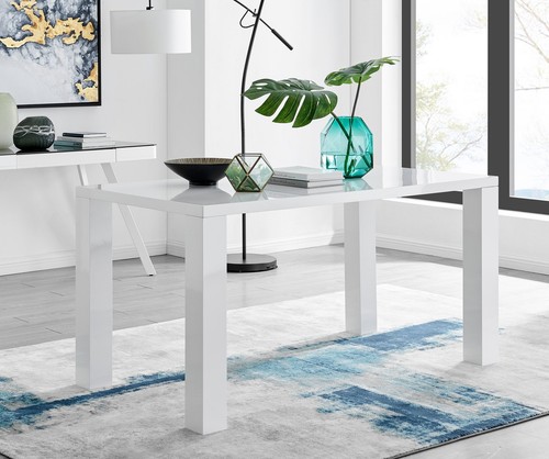 Pivero white high gloss leg - high, 4