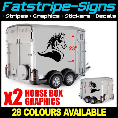 Horse box stickers graphics - box,
