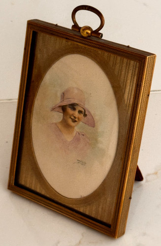 Antique picture miniature - antique,
