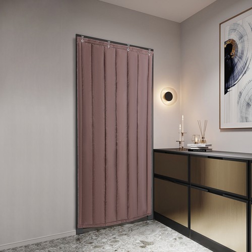 Thermal insulated door curtain - thermal,
