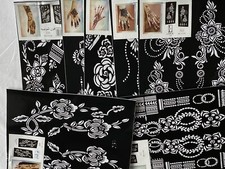 New Henna Stencil Mehndi