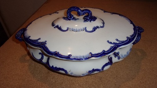 Ridgways blue white veg - ,