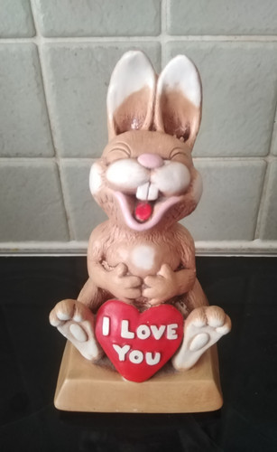 Moorcraft stoneware bunny - moorcraft,