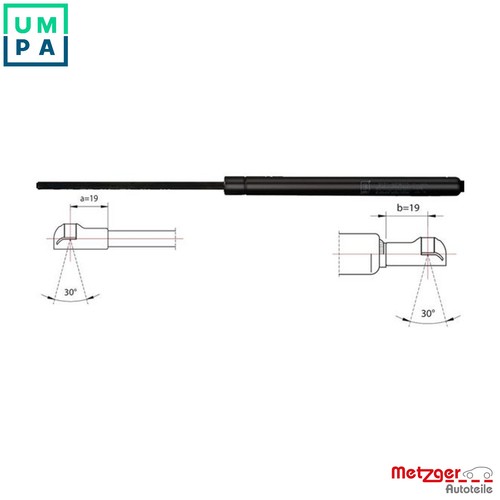 Gas spring bonnet - spring,