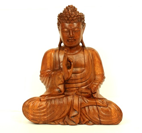 32cm wooden vitarka mudra - 32cm,