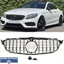 Front Grille Chrome Mercedes C