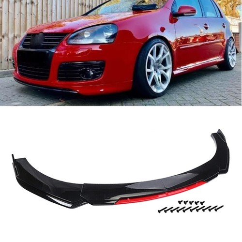 Front bumper lip spoiler - front,