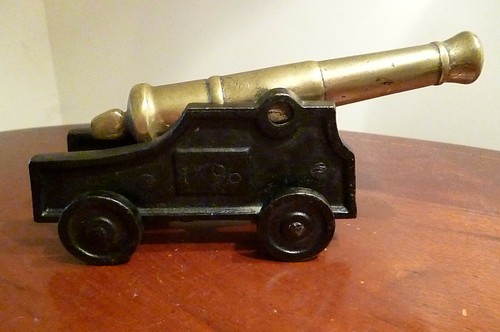 Vintage brass cast - &, iron