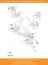 YAMAHA Bar, Rear Footrest 2