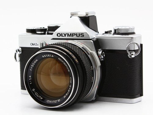 Olympus silver 35mm slr - olympus,