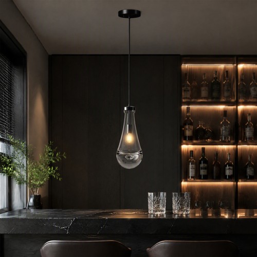 Raindrop pendant light - raindrop,