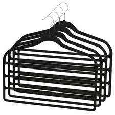 4 Bar Velvet Trouser Hangers