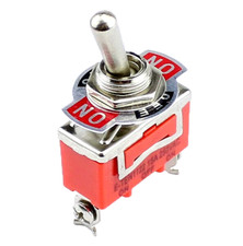 Heavy Duty Toggle Switch On Off On 3 Position SPDT 15A 250Vac Car Dash Boat 12V
