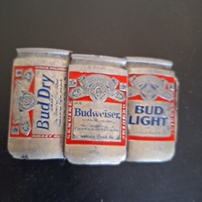 Vintage Unisex Adult Metal Budweiser Belt Buckle 3.5" 1992