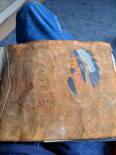 Vintage 1935 scrap book - 1935,