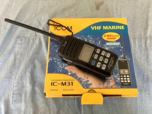 Icom m31 vhf marine - marine, radio