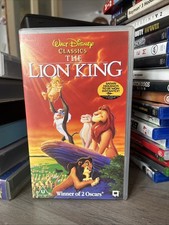 The Lion King Walt Disney VHS