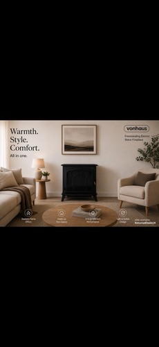 Vonhaus electric stove - vonhaus,