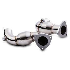 STAINLESS STEEL FRONT DECAT EXHAUST PIPES FOR FORD MONDEO 3.0 V6 ST220 ST 220