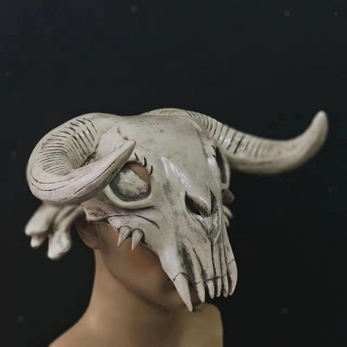 Halloween skull cosplay mask - halloween,