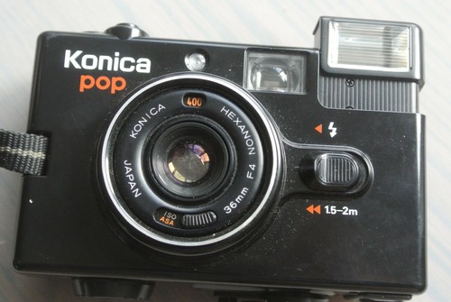 Konica pop 35mm film - konica, point