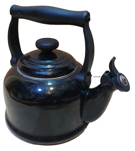 Creuset black enamel - le,