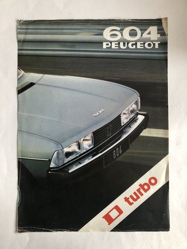 Peugeot 604 turbo - d,