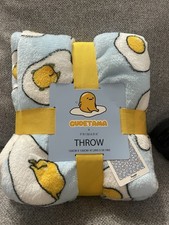 Gudetama Egg Blue Throw
