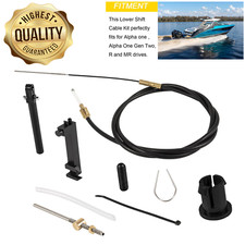 8M0176524/865436A02 Mercury Quicksilver Alpha Drive Alpha1 Gen2 Shift Cable Kit