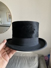 Vintage Silk  Top hat Medium
