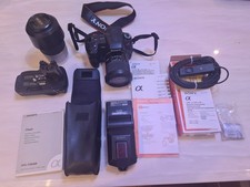 Sony A200 DSLR Camera and accessories  bundle 