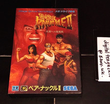 MEGA DRIVE JAPAN BARE KNUCKLE