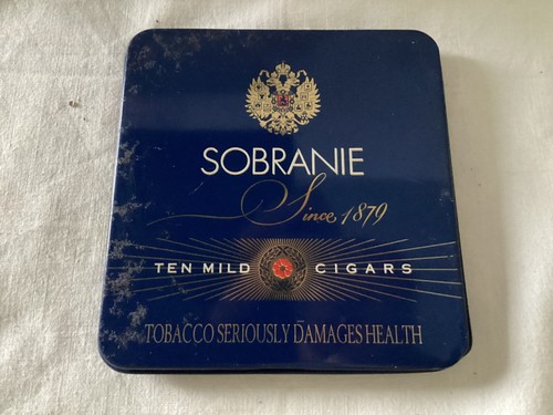 Sobranie ten mild cigar tin - ten,