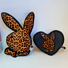 Playboy Leopard Print Heart