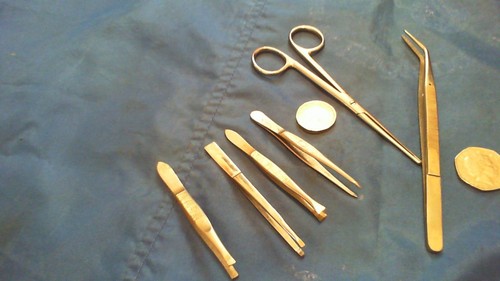 Vintage tweezers cross - la,