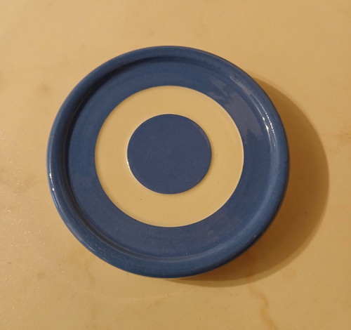 Vintage blue white - &,