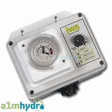 IWS Flood and Drain Premium Brain Timer Control Systems Hydroponics