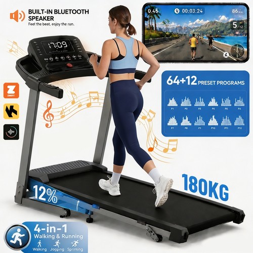 5hp foldable treadmill - foldable,