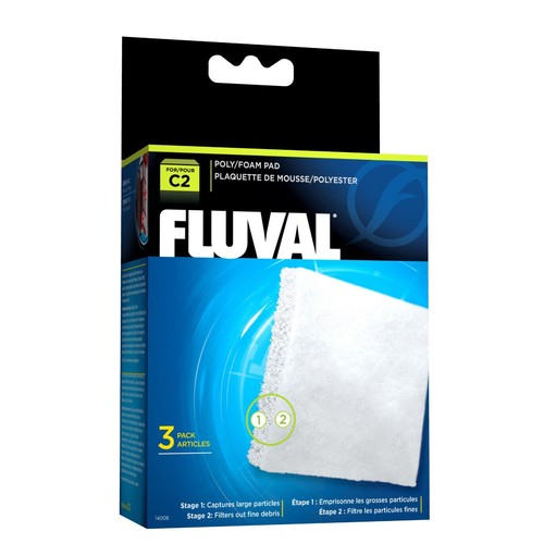 Fluval poly foam pad - pad, 3