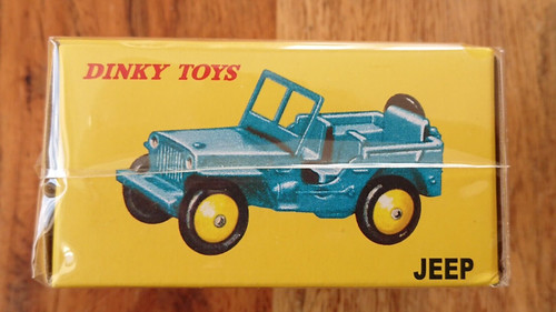 Norev dinky toys 25j jeep - norev,
