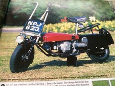 CORGI  NOT  WELBIKE  MOTORCYCLE ARTICLE.