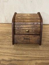 Shaklee Vintage Wood Roll Top