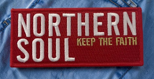 Northern soul iron patch - on,