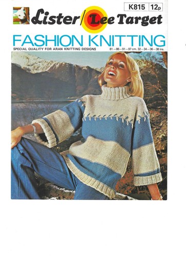 Vintage knitting pattern 296 - knitting,