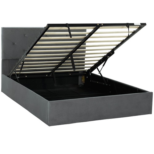 Homcom double bed - double, gas